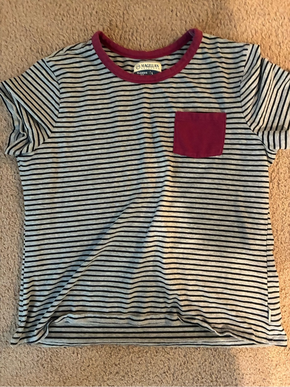 Stripe Magellan Tee